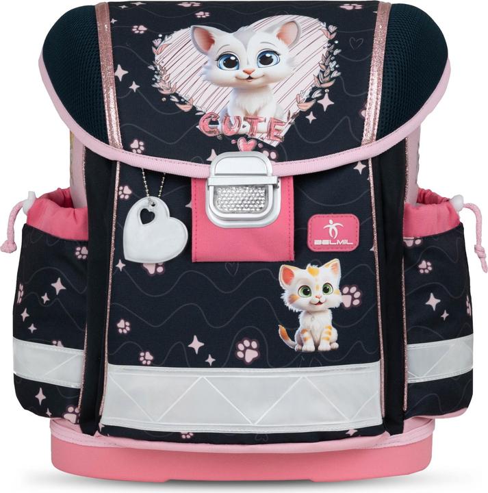 Produktbild Belmil CLASSY Schulrucksack-Set Cute Kitten (19 l)