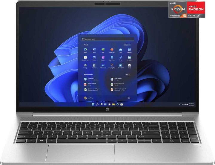 Produktbild HP ProBook 455 G10 (15.60", AMD Ryzen 5 7530U, 16 GB, 256 GB, DE)
