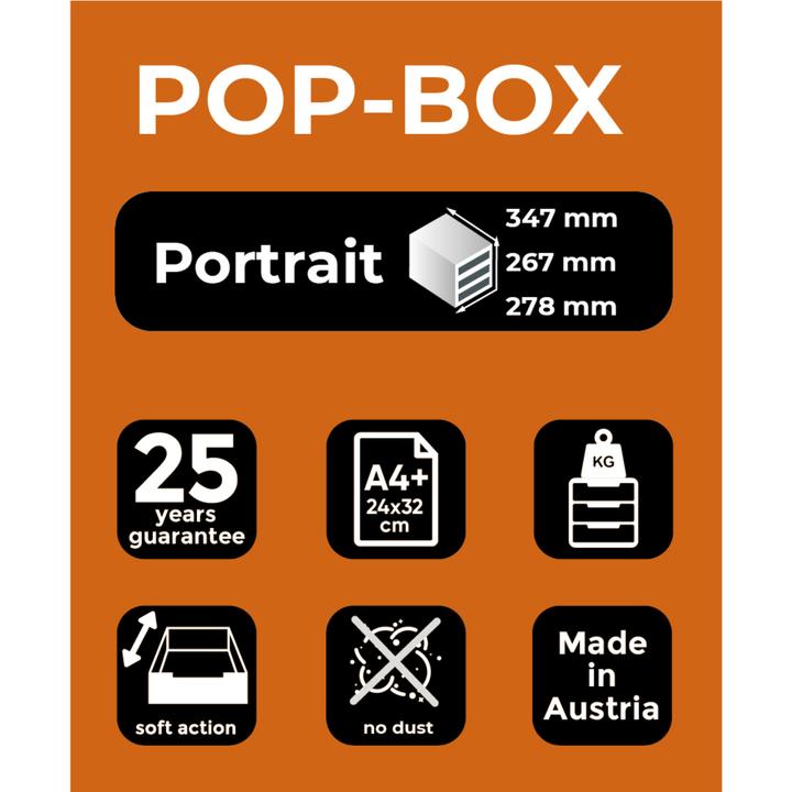 Produktbild Exacompta Selbstständige Schubladenboxen (A4+)