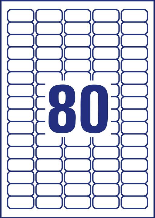 Actual product image Avery Universal labels