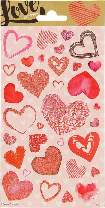 Image du produit NoName Sticker coeur 10.2x20cm