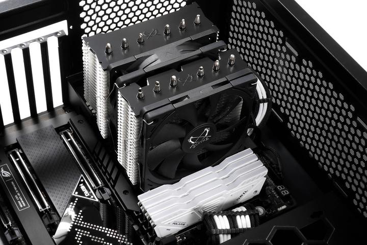 Actual product image Scythe FUMA 2 Rev. B, CPU Cooler - 2x120mm (154.50 mm)