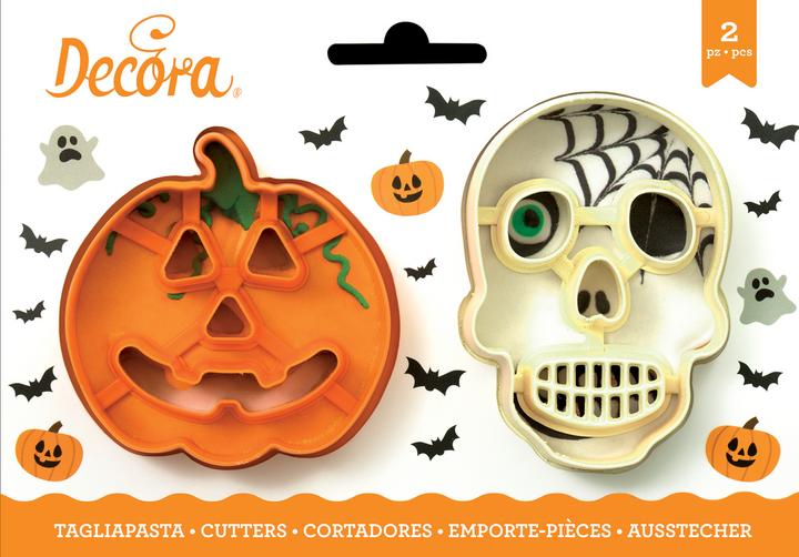 Produktbild Decora Schädel und Kürbis