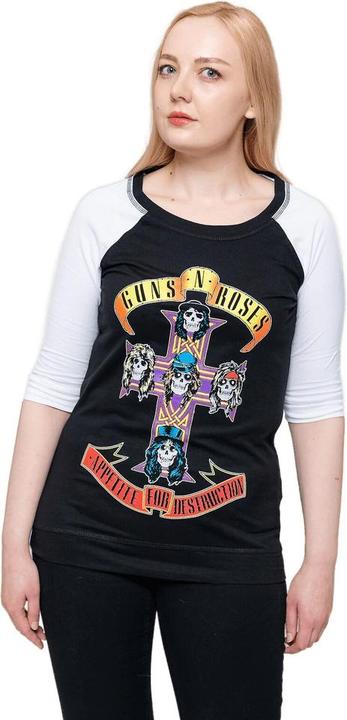 Universal Textiles Appetit auf Zerstörung Raglan T-shirt (4XL)