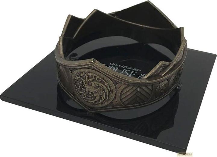 Actual product image Factory Entertainment House of the Dragon replica crown of King Viserys Targaryen