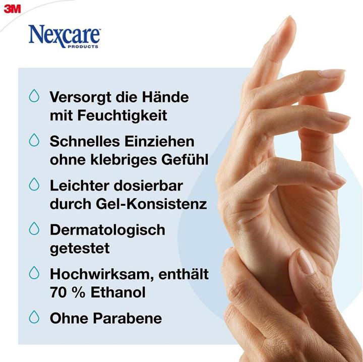 Image du produit Nexcare Gel désinfectant pour les mains (75 ml)