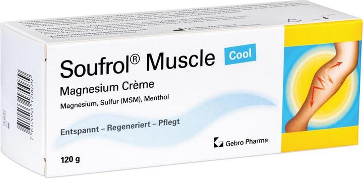 Actual product image Soufrol Muscle Magnesium (1 x, 120 g)