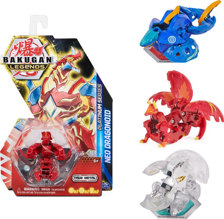 Produktbild Bakugan BAK Platinum Servies 1 Pack S5