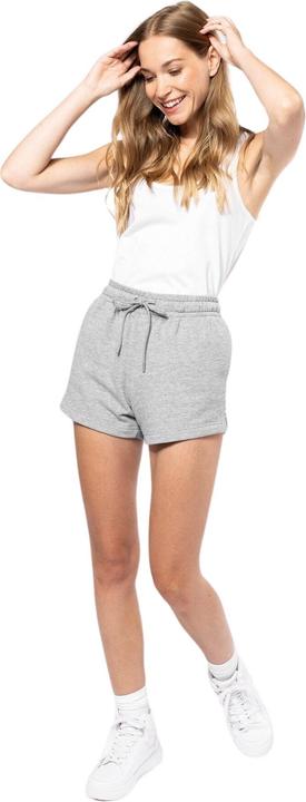 Produktbild Kariban Umweltfreundliche Shorts aus ungerautem Molton, Damen (M)