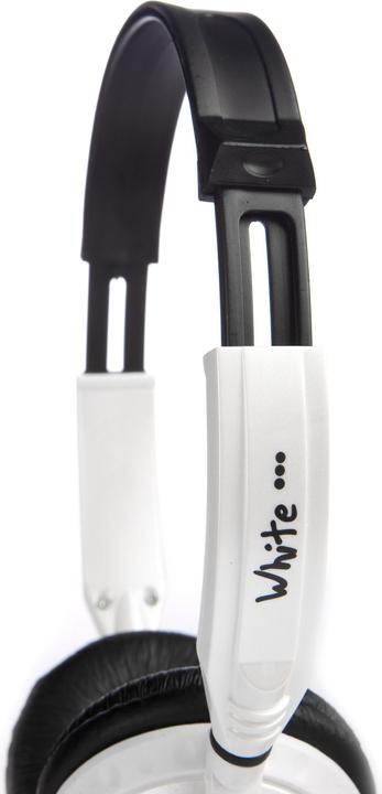 Actual product image NGS MSX6 Pro Headphones Wired Headband Calls/Music White (Cable)