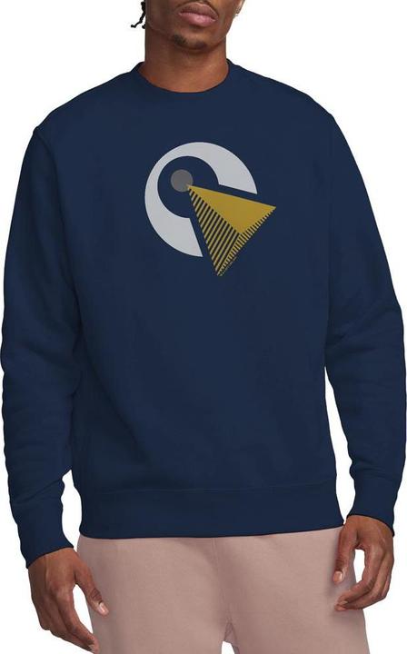 Actual product image Universal Textiles Unisex Adult Vulcan Logo Sweatshirt (XXL)