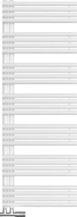 Actual product image Emke Towel radiator 1660×600mm with side connection, bathroom radiator, towel rail, towel warmer in