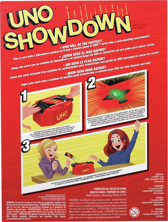 Produktbild Mattel Games UNO Quick Draw (Multilingual)