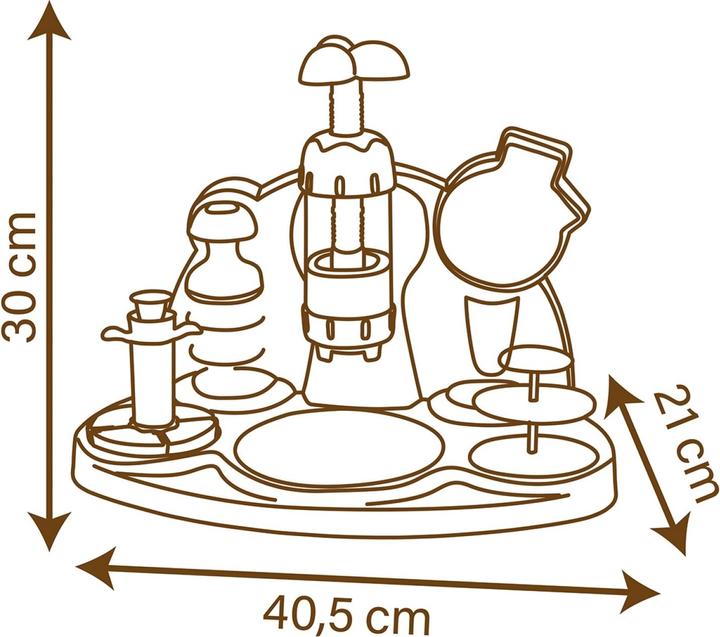 Actual product image Smoby Chef Easy Biscuits Factory