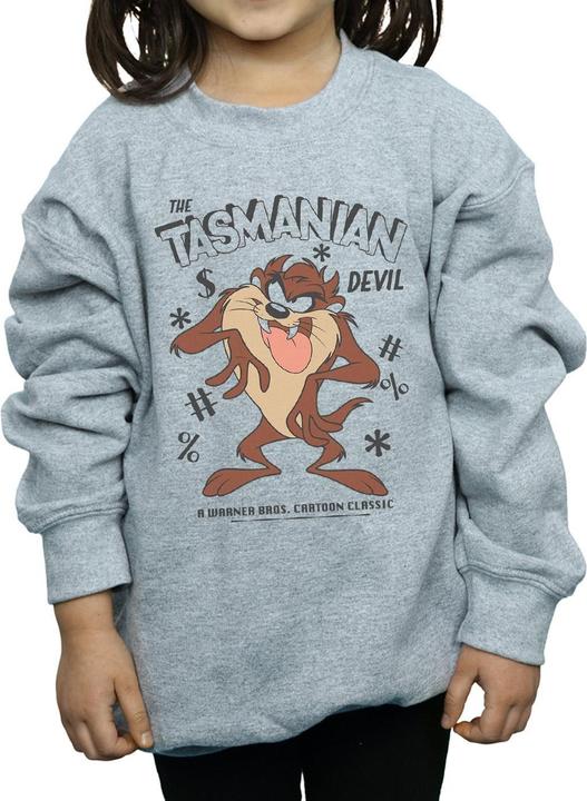 Image du produit Looney Tunes - Sweat VINTAGE TASMANIAN DEVIL - Fille (152, 158)