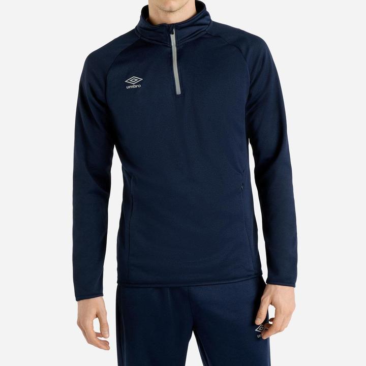 Umbro Sportswear Sweatshirt mit kurzem Reissverschluss