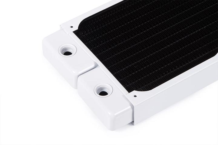 Produktbild Alphacool RAD HPE-30 Full Copper 240mm Radiator - White (120 mm)