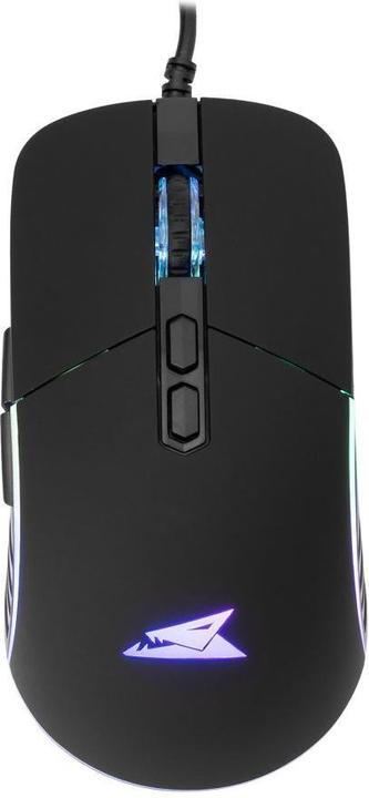 Actual product image Baracuda Gaming Mouse NAUTILUS, 7D, 12800 dpi, Black (BGM-011) (Cable)