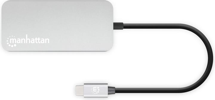 Actual product image Manhattan USB-C 8-in-1 Docking Station with Power Delivery (USB-C, 1 Ports)