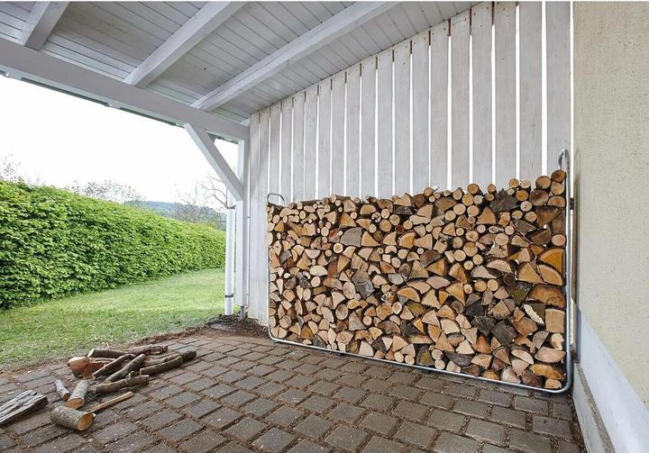 Produktbild wolfcraft wolfcraft 1 Stapelhilfe Modular XXL für Brennholz (3 x 39.5 x 115 cm)