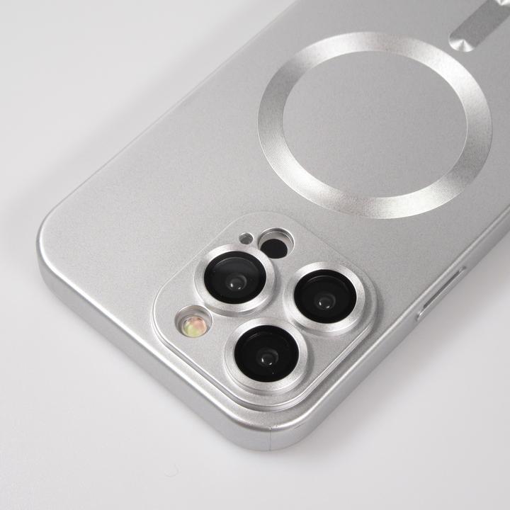 Produktbild PhoneLook Hülle Gummi weich mit Kameraschutzglas MagSafe (Apple iPhone 15 Pro)