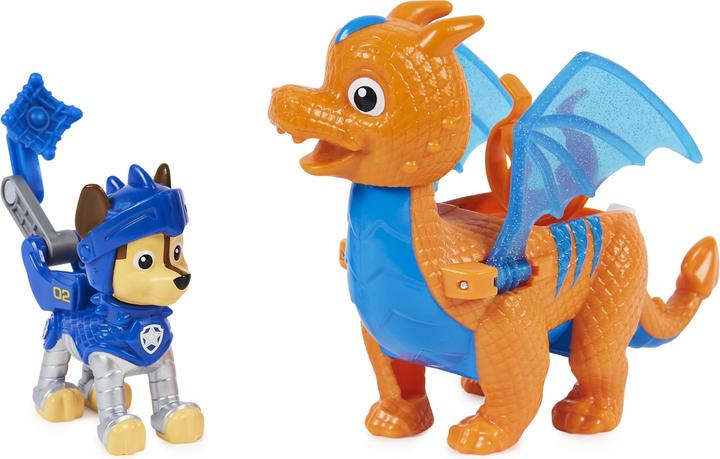 Spin Master Paw Patrol Rescue Knights Chase und Dragon Draco Set