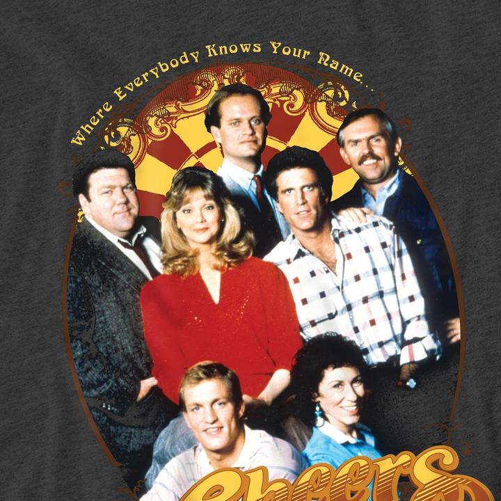 Actual product image Cheers Unisex Adult Group Shot T-Shirt (M)
