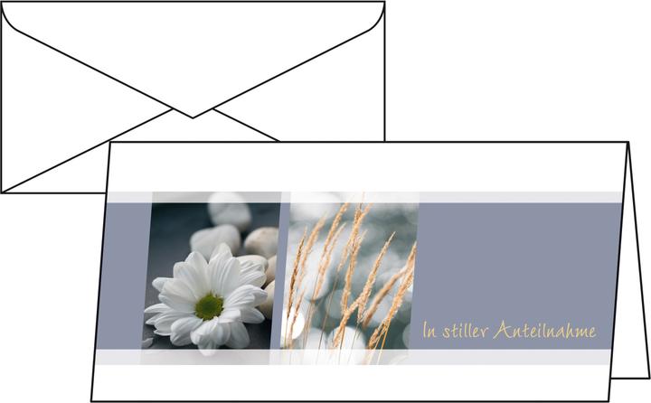 Actual product image Sigel Mourning cards with envelope (10 pcs.)