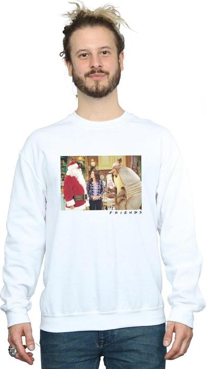 Actual product image Friends Mens The Holiday Armadillo Sweatshirt (XL)