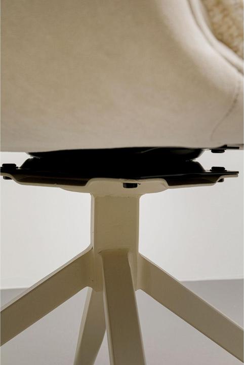Actual product image Kare Design Drehstuhl mit Armlehnen Hilla Weiss