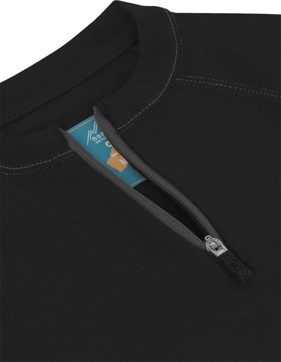 Immagine prodotto Normani Kinder Merino Langarm mit 1/4 Zipper „Nyapari“ - 9545 (146, 152)