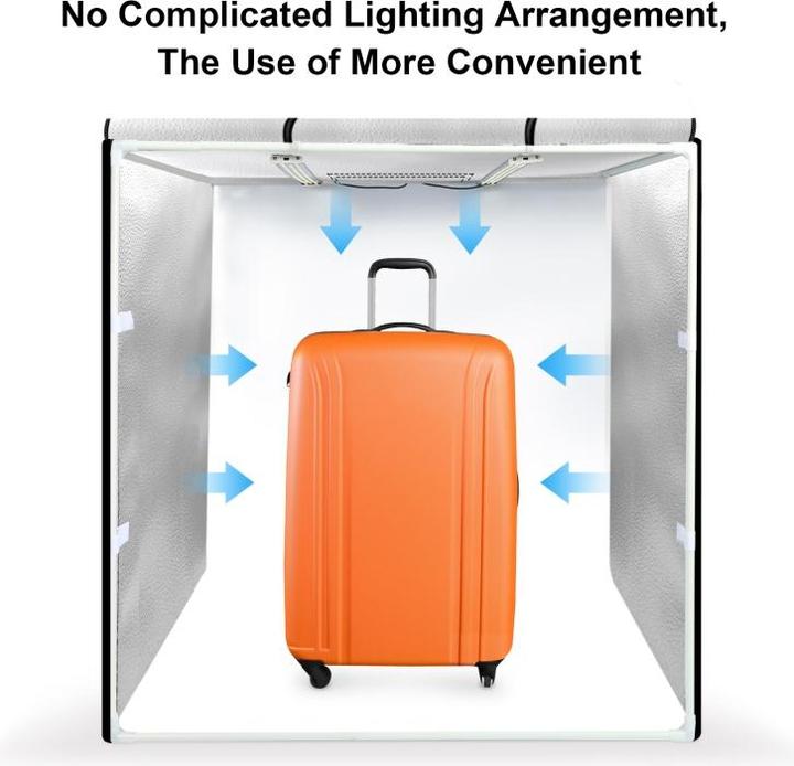 Produktbild Puluz Fotostudio mit integrierter LED Beleuchtung (Aufnahmebox)