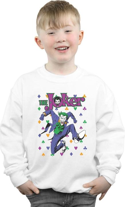 Actual product image Boys Batman Joker Cards Jump Sweatshirt (116)