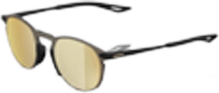 Actual product image 100% Legere Round (Mat Black, HiPER Gold 24K Mirror)