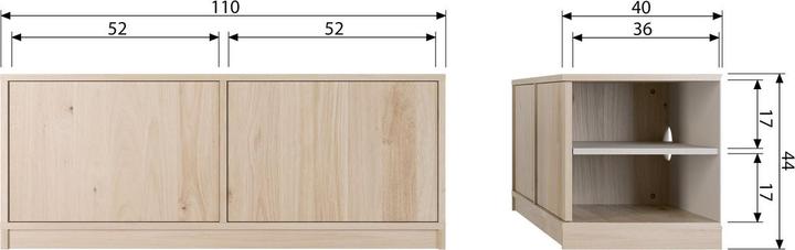 Actual product image Vtwonen Modulair (44 x 110 x 40 cm)