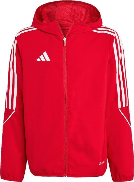 adidas Jacke für Kinder Tiro 23 League Windbreaker rot IA1624 (128cm) (128)