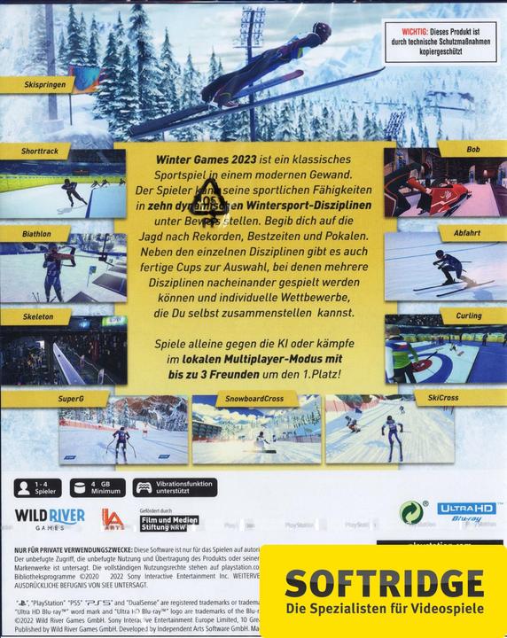 Actual product image Wild River Games Winter Games 2023 (PS5, DE)