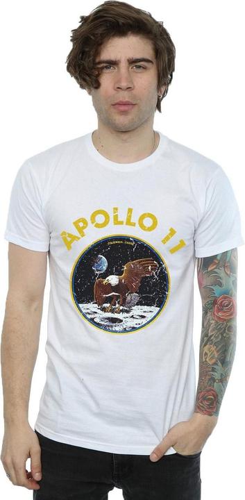 Actual product image Nasa Mens Classic Apollo 11 Cotton T-Shirt (M)