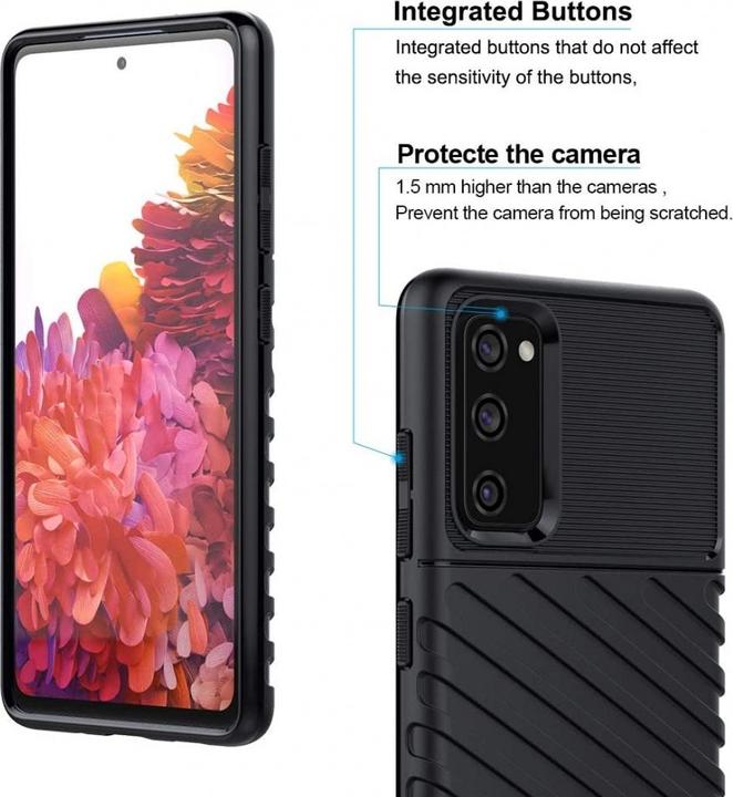 Produktbild Screenguard Samsung Galaxy S20 FE SpaceCase Impact-Resistant Hülle (Samsung Galaxy S20 FE)