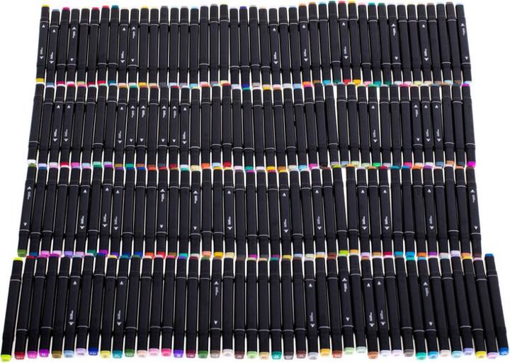 Produktbild DWM Doppelseitige Alkoholmarker Im Etui 168 Stück (168 x)