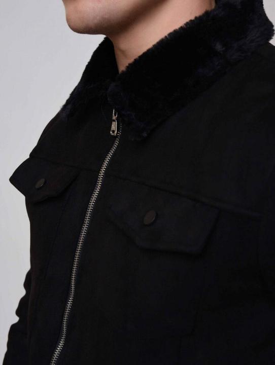 Actual product image Project X Paris fur-effect aviator collar jacket project x pari (S)