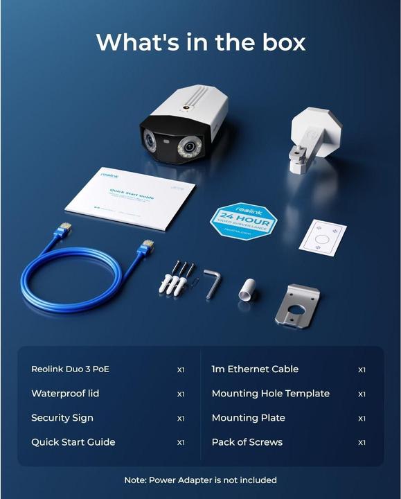Immagine prodotto Reolink Duo Series P750-16MP (7680 x 2160 pixel)