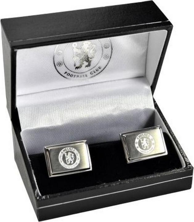 Produktbild Chelsea FC Manschettenknöpfe Eingeprägte Wappen (100% Edelstahl)