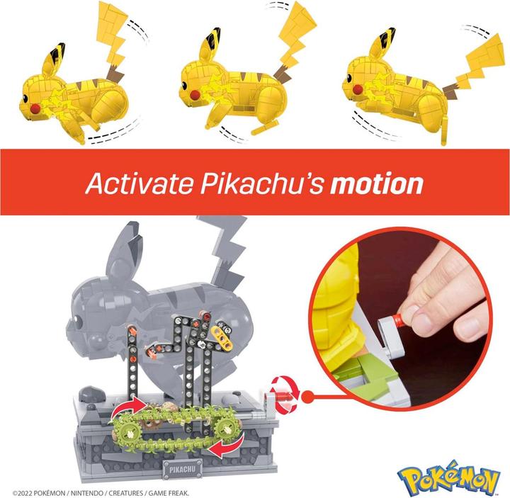 Image du produit Mega Construx Pokémon Motion Pikachu