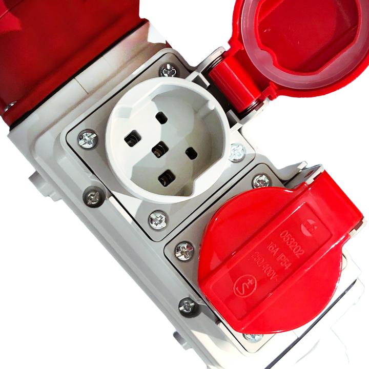 Actual product image Ekström CEE16A/3xT25 power distributor (3 x, Type 25)