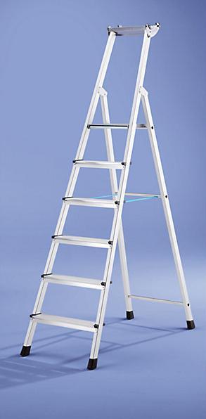 Actual product image Zarges Professional stepladder, single-sided access (Stepladder, 260 cm)