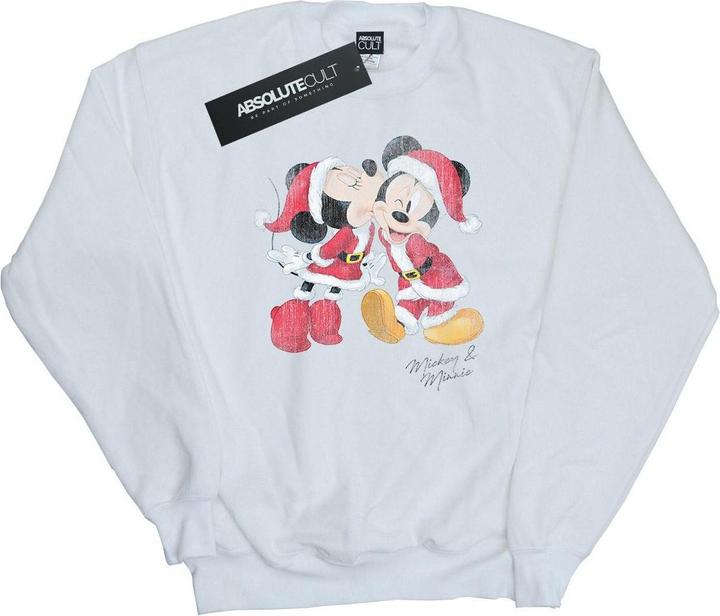 Produktbild Disney Mickey And Minnie Christmas Kiss Sweatshirt (S)