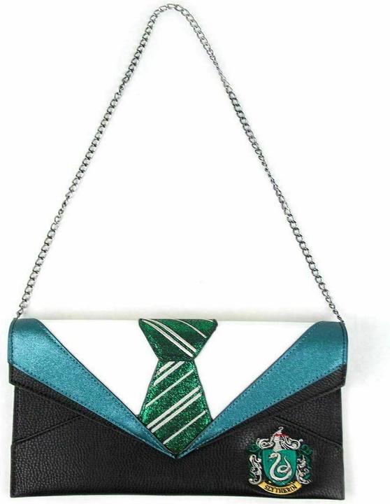 Actual product image Danielle Nicole Womens/Ladies Slytherin Uniform Harry Potter Clutch