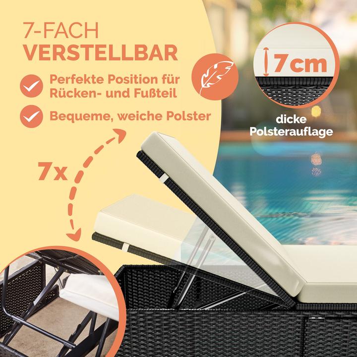 Image du produit Casaria Bain de soleil (200 cm)
