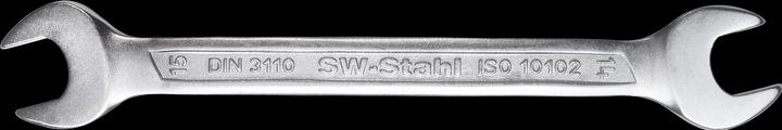 Produktbild SW-Stahl 00116L Doppelgabelschlüssel SW 30 und 32 mm I Gabelschlüssel I Maulschlüssel offen I Doppel (30 mm)